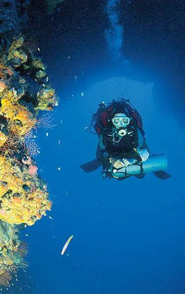 На глубине под аркой Голубая дыра Blue Hole Дахаб Официальных сведений о - фото 206