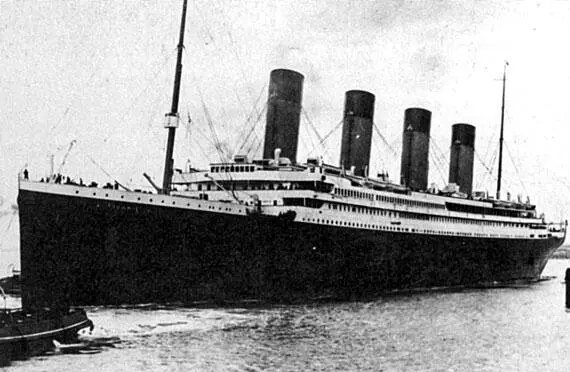 Пассажирский лайнер Титаник 10 апреля 1912 г Титаник вышел в свой первый - фото 14