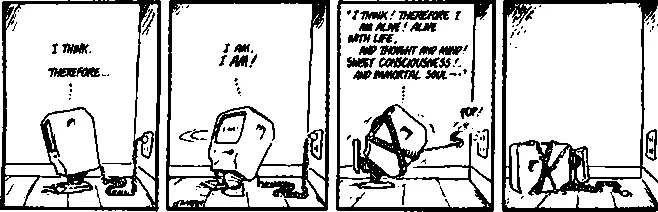 Рис 91 Bloom County о сильном ИИ 1985 r Washington Post Writers Group - фото 11