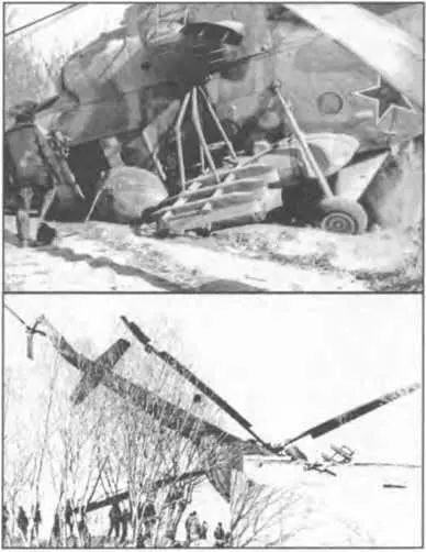 Январь 1987 г кишлак ИшКашим Двойное падение Ми8МТ после взлетов в - фото 72