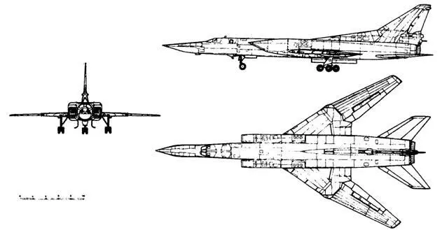 Проект 145 Проект 145 Еще один Ту22 условное наименование НАТО - фото 193