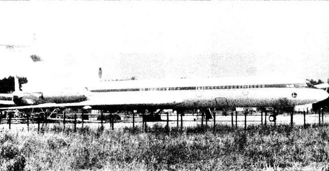 Ту155 бортовой номер СССР85035 на аэродроме в Жуковском 1993 год Пол - фото 204