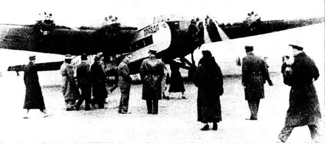 АНТ14 прибыл из СССР в Бухарест 27 октября 1935 года Из собрания МСаукке - фото 71
