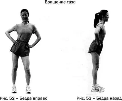 Выполняя вращения тазом старайтесь держать верхнюю часть тела неподвижной - фото 26