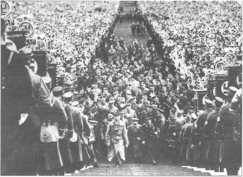 Правящая верхушка нацистской партии Нюрнберг 1936 год Пик расцвета - фото 45