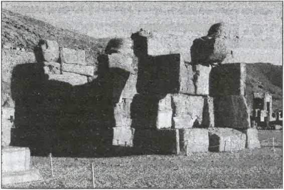 Образец каменной кладки Геродот также сообщает что Дарий разделил свою державу - фото 6