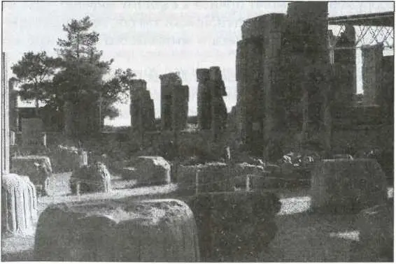 Развалины дворца Терраса Персеполя была воздвигнута на естественной скале и - фото 8