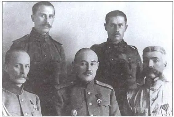 Командование второй состав Донской армии Сидят слева направо А К - фото 13