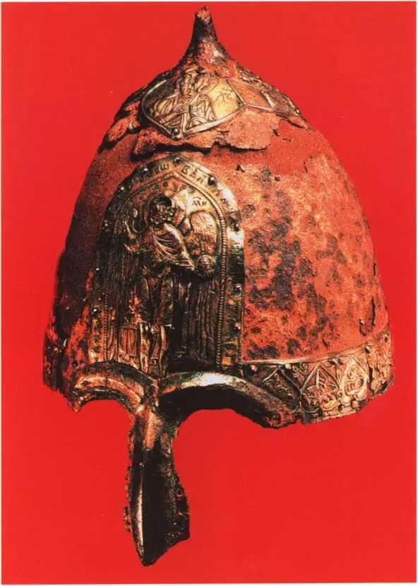 Шлем великого князя Ярослава Всеволодовича найденный в 1808 г Алмазный венец - фото 15