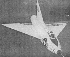 Прототип XF92A сверхзвуковой истребитель США Планер конструкции А Липпиша - фото 88