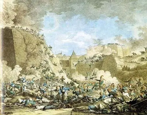 Штурм Измаила 11 декабря 1790 г Художник С П Шифляр Екатерина II - фото 8