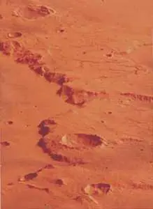 Следы эрозии на Марсе Дельта одной из марсианских рек Изображение передано - фото 216