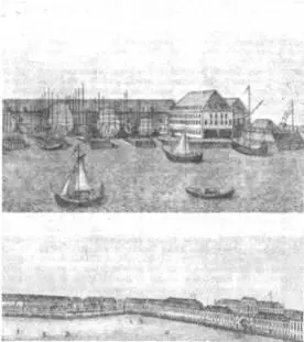 Главное Адмиралтейство в СПетербурге в1725 г с рис Марселиса ок 1725 - фото 24