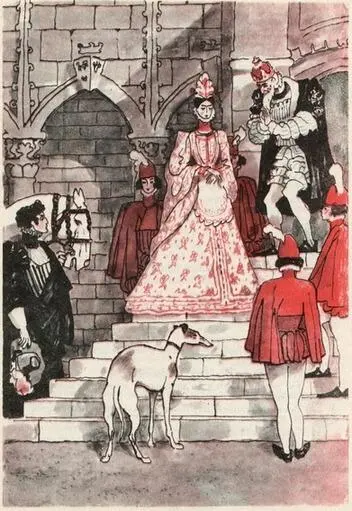 Они прискакали к реке принцесса бросила в воду свой драгоценный перстень - фото 20