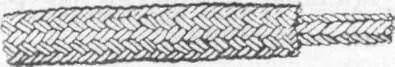 Плетеная оболочка и плетеный сердечник Бухта веревки троса середина - фото 2