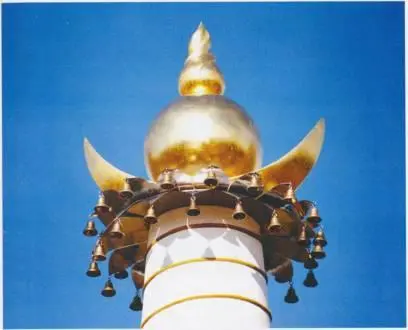Сваямбха Ступы Дандарона 2005 г фото О Л Волошановского Хармика Ступы - фото 97
