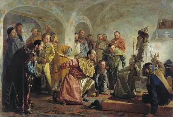 Н Неврев Опричники Убийство Грозным боярина Фёдорова Когда опричнина - фото 59