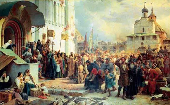 Верещагин Защитники ТроицеСергиевой лавры 3 Еще Лжедмитрий II не был - фото 67