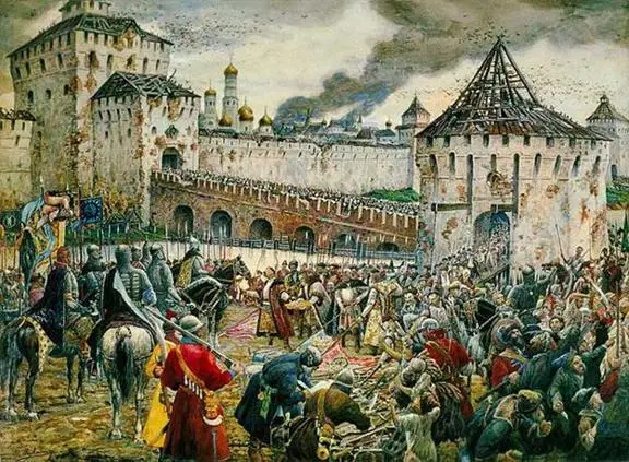 Э Лисснер Изнание поляков из Кремля В память великого события ополчение - фото 71