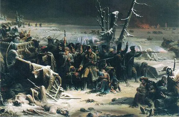 А Ивонн Солдаты Нея загнаны в лес в сражении под Красным Вооружаясь чем - фото 82