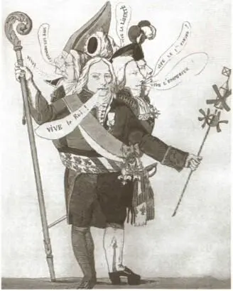 Многоликий Талейран Карикатура начала XIX в Одна голова кричит Да - фото 18