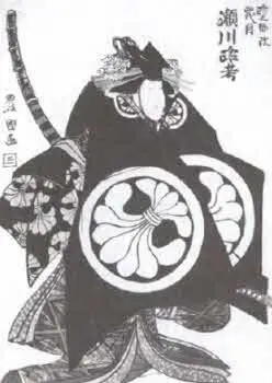 Актёр кабуки в роли воительницы Томоэ Годзэн Художник Утагава Тоёкуни - фото 4