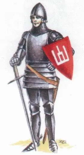Воин Великого княжества Литовского в начале XV в Реконструкция Ю Бохана - фото 68