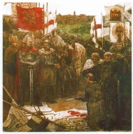 После Грюнвальдской битвы Фрагмент картины И Лысковца 1991 г Мир от - фото 99