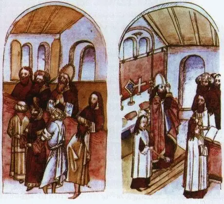 Делегация Великого княжества Литовского на Констанцком соборе слева - фото 109