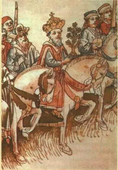 Император Священной Римской империи Сигизмунд I Средневековая миниатюра - фото 116