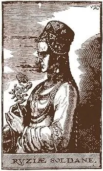 Портрет Хюррем Султан известной как Роксолана Художник Мельхиор Лорис 1581 - фото 50