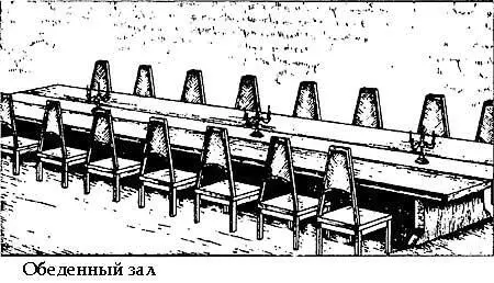 Обычно мы подкрепляемся в своих комнатах реже все вместе в трапезной - фото 30