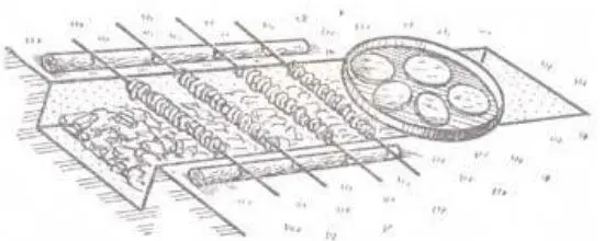 Рис 11 Очаг для жарения на углях Рис 12 Проволочные крючья для - фото 58