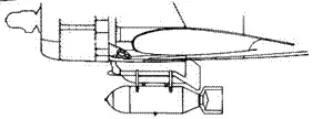 Пилон Brewster Rack F4U1M летающая лаборатория с двигателем XR4360 Wasp - фото 111