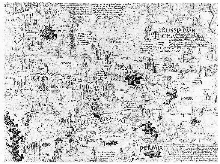 2 Giacamo Gastaldi A map of Russia Vienna in a Latin edition of 1549 3 - фото 14