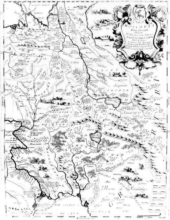 Сибирь между Волгой и Уралом Великая Тартария Regno di Kasgak Chaizag - фото 20