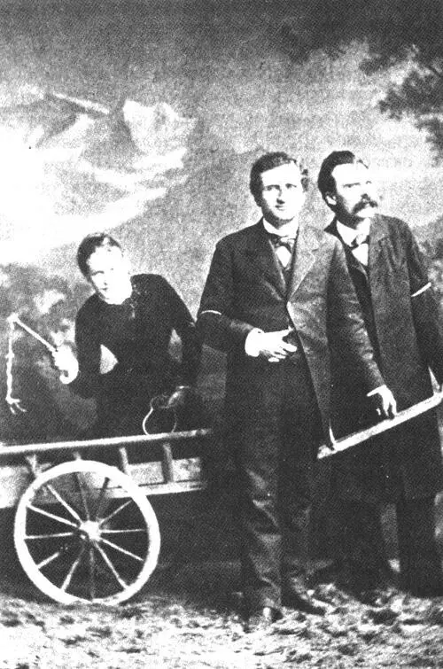 Лу фон Саломе Пауль Рее и Фридрих Ницше 1882 В одном из писем к Паулю Лу - фото 22