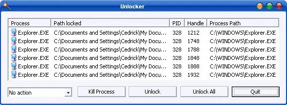 Unlocker встраивается в интерфейс Windows и вызывается правым щелчком на - фото 112
