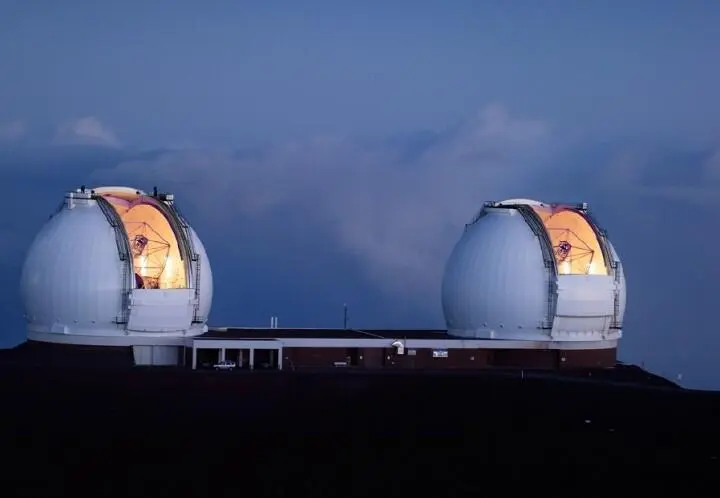 Телескопы обсерватории Кека фото astronomyswineduau Впервые на - фото 107