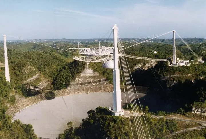 Радиотелескоп обсерватории Аресибо фото NAIC Arecibo Observatory С его - фото 56