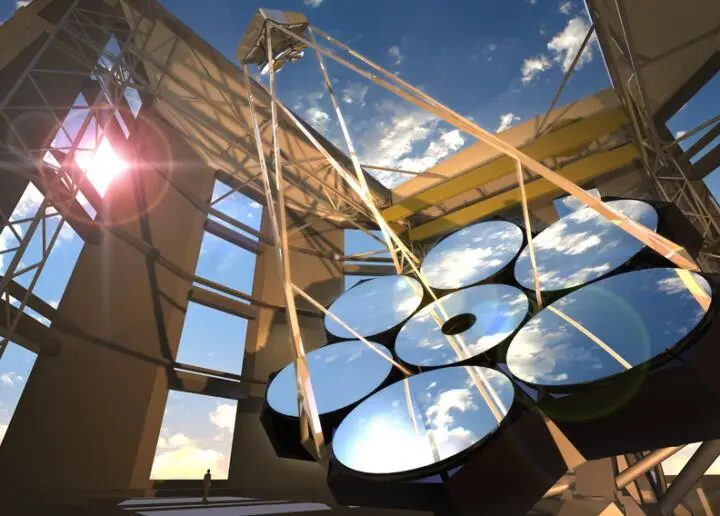 Гигантский Магелланов телескоп фото Giant Magellan Telescope Observatory - фото 53