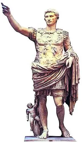 Император Август мраморная статуя из ПримаПорты Портрет преемника Августа - фото 59