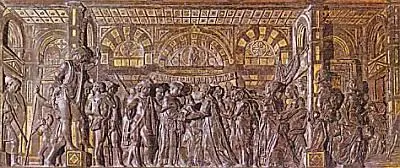 Донателло Рельефы алтаря св Антония в храме Св Антония в Падуе бронза - фото 72