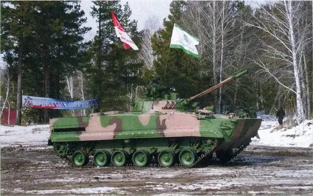 Один из последних серийно выпускаемых образцов БМП3 Курган март 2008 года - фото 63
