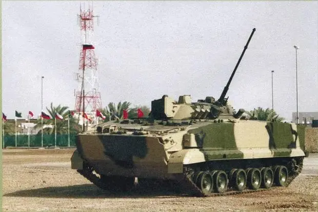Боевая разведывательная машина БРМ3К Рысь на выставке IDEX97 в АбуДаби - фото 75