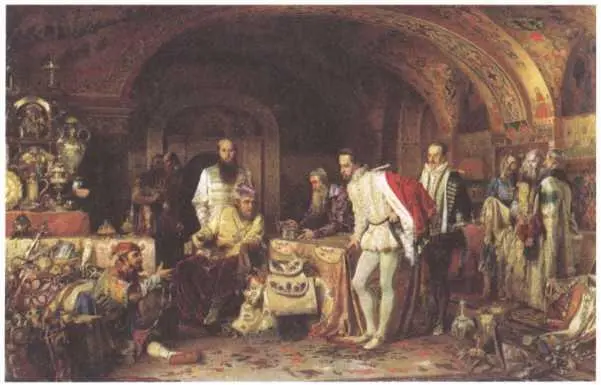 AB Литовченко Иван Грозный принимает английского посла 1875 год Фото - фото 162