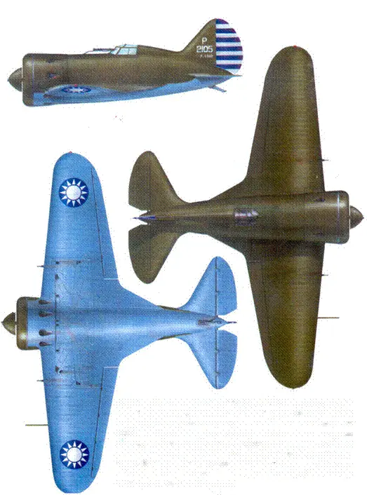 И16 тип 5 из 21ю чуньтая IV тагуя ВВС Китая Ханькоу март 1938 г На этом - фото 59