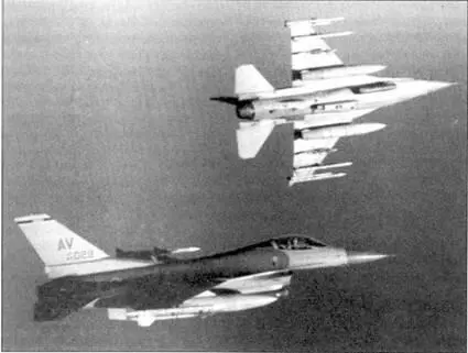 Истребителибомбардировщики ЛокхидМартин F 16CJ Файтинг Фалкон - фото 129