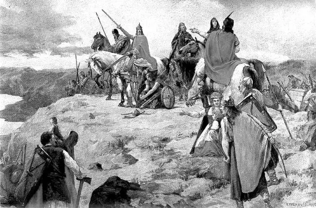 Древние славяне выходят к Адриатике С картины О Ивековича На самом деле оба - фото 43