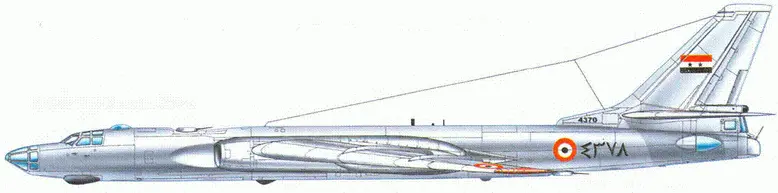 Ту16Р ВВС Египта 1970 г - фото 174
